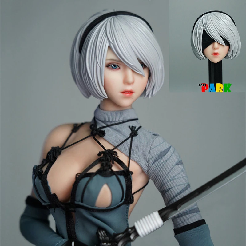 Фигурки игрушек Park TP001 масштаб 1/6 NieR:Automata, резьба по голове, Милая женская фигурка 2B Sister для 12-дюймовой экшн-фигурки
Фигурки игрушек Park TP001 масштаб 1/6 NieR:Automata, резьба по голове, Милая женская фигурка 2B Sister для 12-дюймовой экшн-фигурки