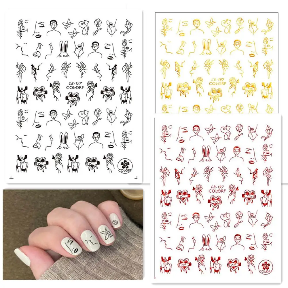 1 PC Newest Valentine's Day 3D Self Adhesive Decal Stamping DIY Manicure Decoration Wraps for Nail Art Sticker CB-197
1 PC Newest Valentine's Day 3D Self Adhesive Decal Stamping DIY Manicure Decoration Wraps for Nail Art Sticker CB-197