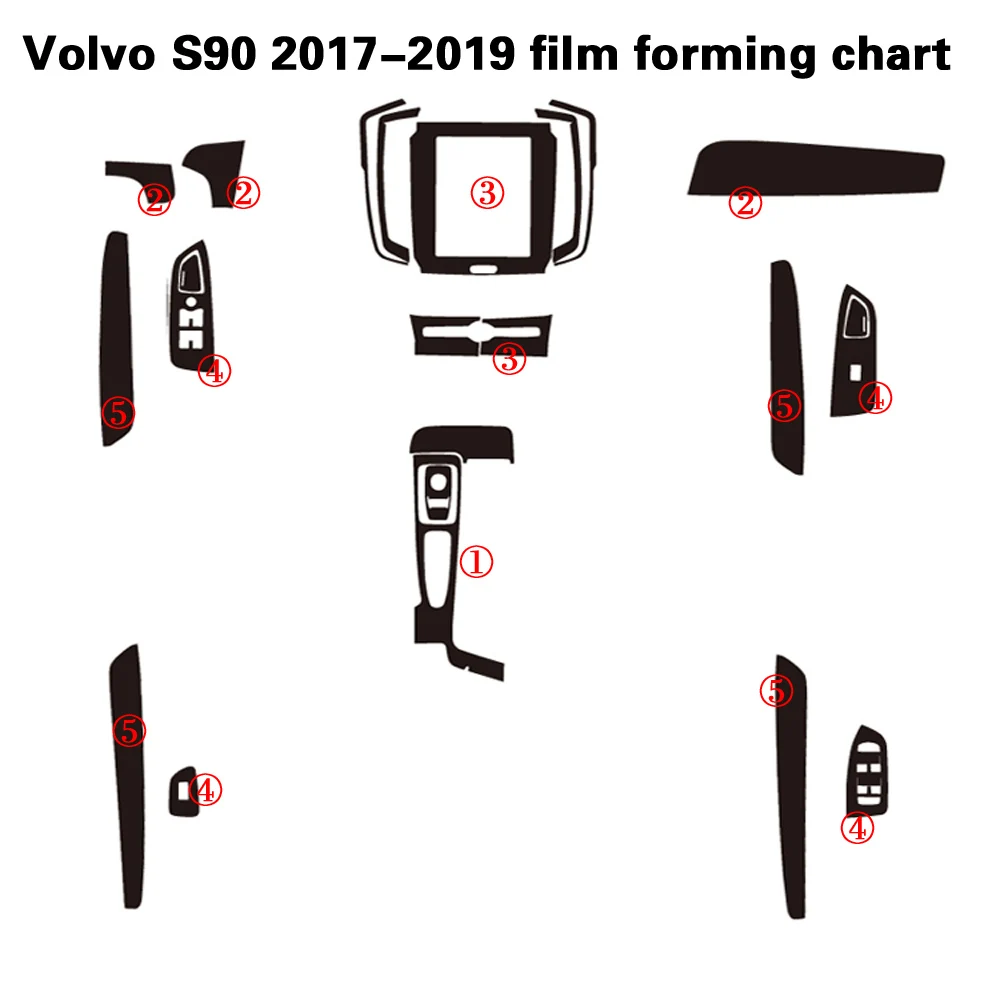 Автомобильные аксессуары 3D/5D наклейки из углеродного волокна для Volvo S90 2017-2019 интерьерная Центральная панель управления дверная ручка декоративный Стайлинг
Автомобильные аксессуары 3D/5D наклейки из углеродного волокна для Volvo S90 2017-2019 интерьерная Центральная панель управления дверная ручка декоративный Стайлинг