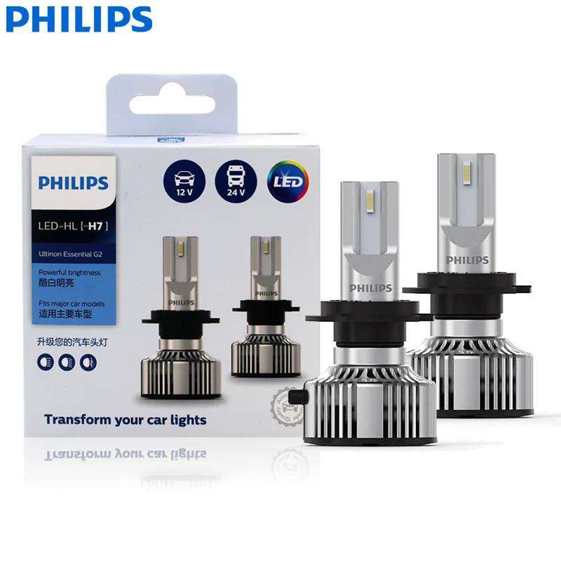 Новая Оригинальная лампа Philips Ultinon Essential Gen2 светодиодный H7 12/24V 20W 6500K, супер белая оригинальная автомобильная фара, автомобильные лампы 11972UE2X2 (комплект из 2)
Новая Оригинальная лампа Philips Ultinon Essential Gen2 светодиодный H7 12/24V 20W 6500K, супер белая оригинальная автомобильная фара, автомобильные лампы 11972UE2X2 (комплект из 2)