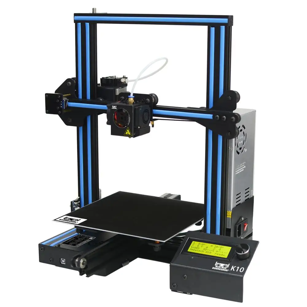 New Kuongshun K10 3D Printer with 2004LCD Mage 2560 Control Board K10 3D Printer
New Kuongshun K10 3D Printer with 2004LCD Mage 2560 Control Board K10 3D Printer