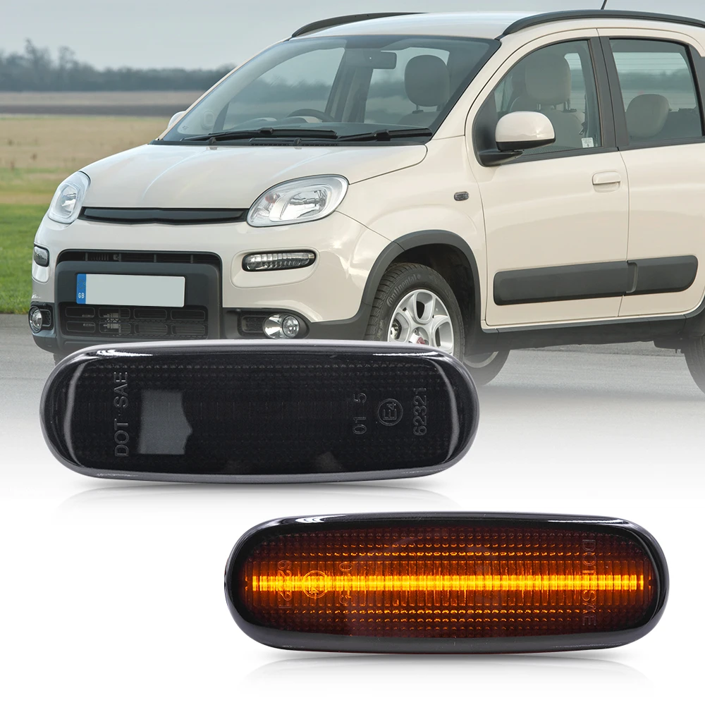2Pcs LED Side Marker Light Turn Signal Lamps For Fiat Panda abarth Punto Evo Doblo Linea Stilo Qubo Peugeot box bus Citroen
2Pcs LED Side Marker Light Turn Signal Lamps For Fiat Panda abarth Punto Evo Doblo Linea Stilo Qubo Peugeot box bus Citroen