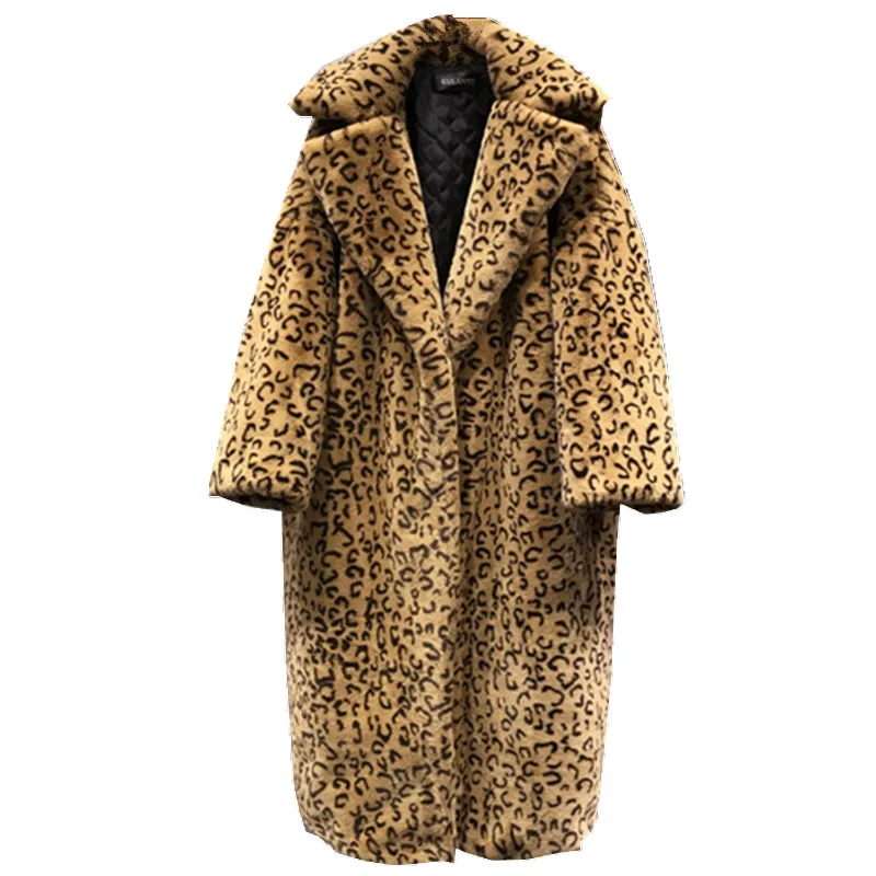 Leopard Fur Coat Women 2024 Autumn Winter Thick Warm Faux Mink Fur Jackets Plus size Female Hooded Tops Long Rabbit Fur Coats
Leopard Fur Coat Women 2024 Autumn Winter Thick Warm Faux Mink Fur Jackets Plus size Female Hooded Tops Long Rabbit Fur Coats