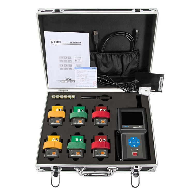 ETCR1540 Wireless Phase Detector Phasing Device For Metalclad Withdraw Switchgear