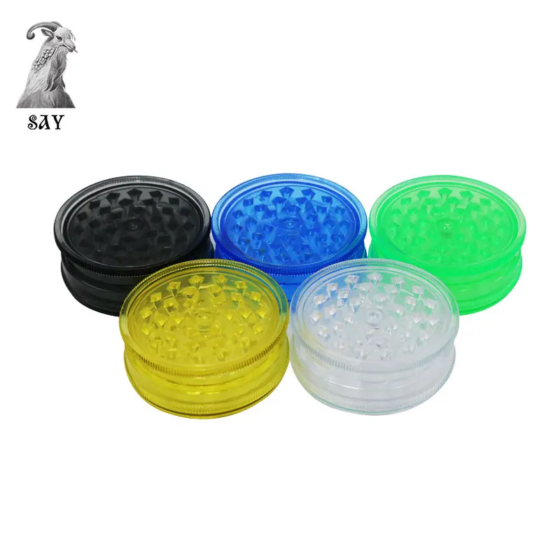 SY 1pc 59*22mm Plastic Acrylic Round Shape Hard Plastic Herbal Tobacco Grinder Smoke Spice Crusher Hand Muller
SY 1pc 59*22mm Plastic Acrylic Round Shape Hard Plastic Herbal Tobacco Grinder Smoke Spice Crusher Hand Muller
