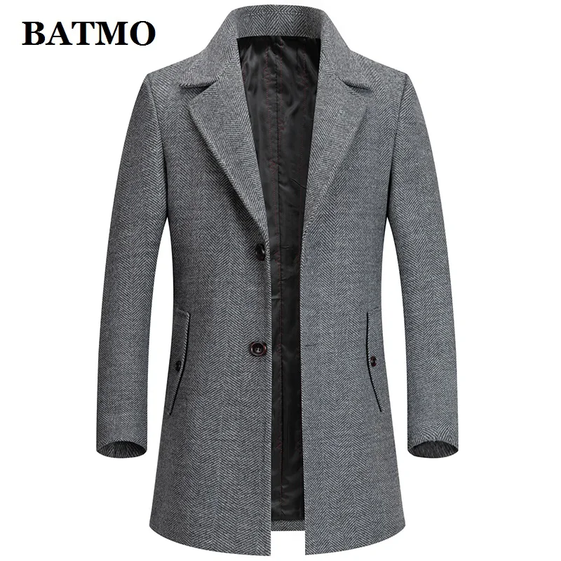BATMO 2023 new arrival autumn&winter high quality wool trench coat men,men's wool jackets overcoat ,plus-size M-4XL MN2019
BATMO 2023 new arrival autumn&winter high quality wool trench coat men,men's wool jackets overcoat ,plus-size M-4XL MN2019