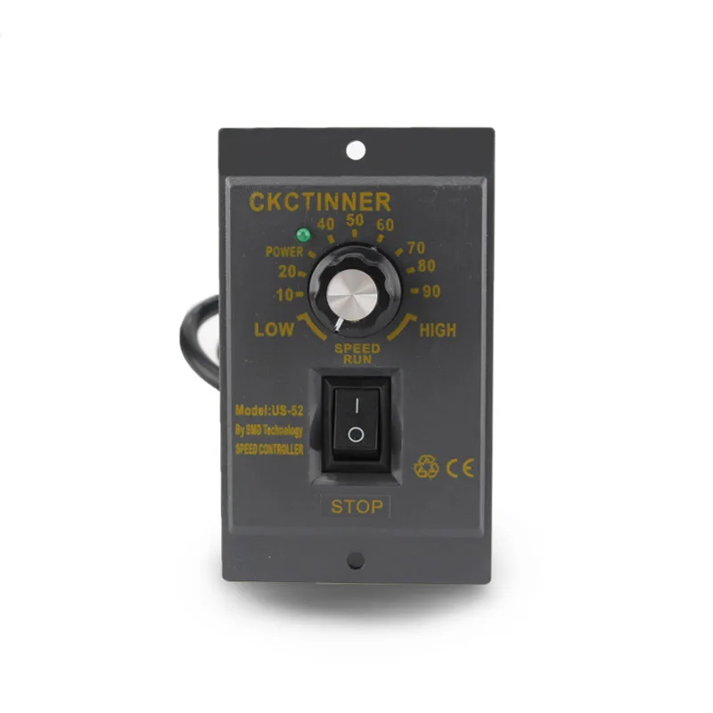 AC 220V Motor Speed Controller Pinpoint Regulator Controller Forward & Backward 15/25/40/60/90/120/180/200/250/300/400W
AC 220V Motor Speed Controller Pinpoint Regulator Controller Forward & Backward 15/25/40/60/90/120/180/200/250/300/400W