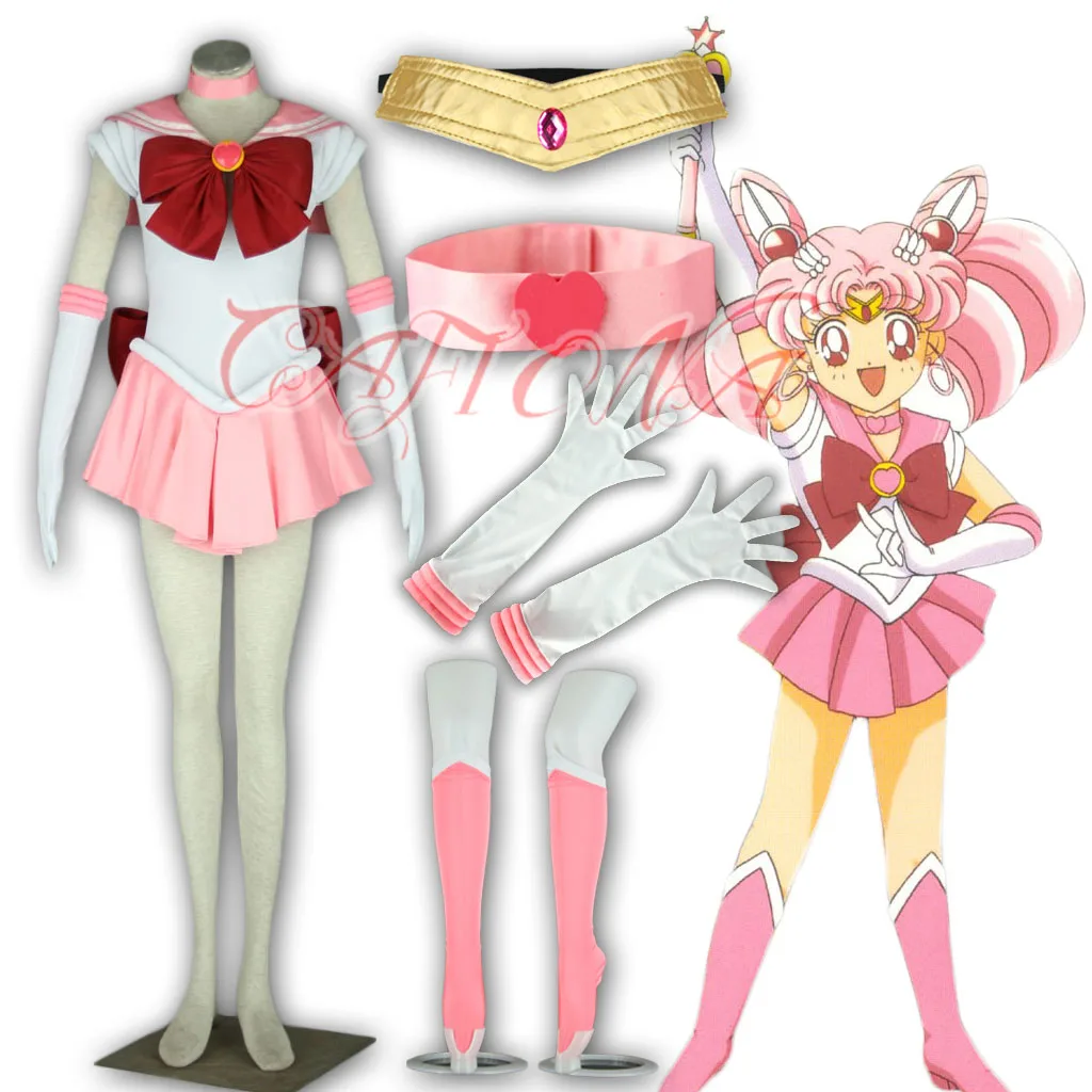 Anime Lovely Small Lady Dress Tsukino Usagi Serenity Chibiusa Cosplay Costume Sexy Pink Dress for Women and kids
Anime Lovely Small Lady Dress Tsukino Usagi Serenity Chibiusa Cosplay Costume Sexy Pink Dress for Women and kids