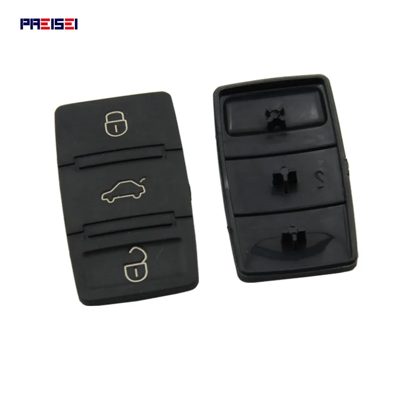 PREISEI 50pcs/lot 3 Buttons Car Remote Key Silicon Rubber Pad For VW Golf Polo Passat Flip Auto Key Button Replacement
PREISEI 50pcs/lot 3 Buttons Car Remote Key Silicon Rubber Pad For VW Golf Polo Passat Flip Auto Key Button Replacement