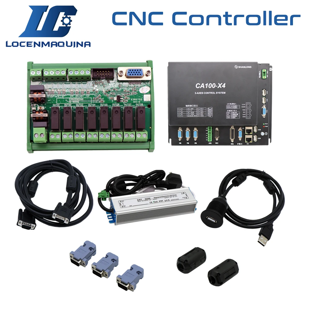 CNC Control System for CNC Engraving Cutting Machine CA100 Shanlong CNC Controller 3 Axis
CNC Control System for CNC Engraving Cutting Machine CA100 Shanlong CNC Controller 3 Axis