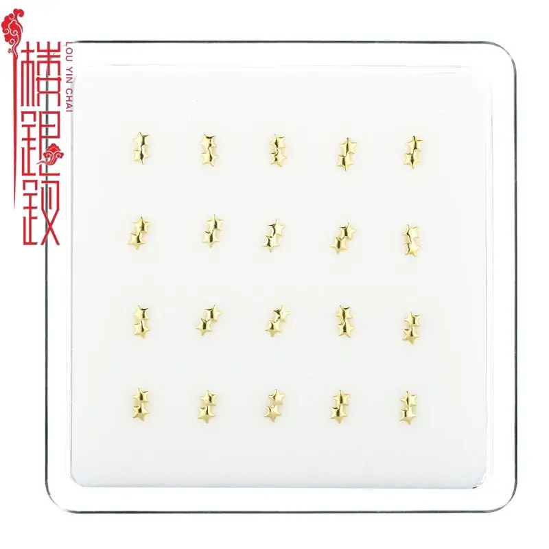 20Pcs/Pack 925 Sterling Silver Double Star Nose Stud Piercing Nose Jewelry Piercing Nariz Plata 925
20Pcs/Pack 925 Sterling Silver Double Star Nose Stud Piercing Nose Jewelry Piercing Nariz Plata 925