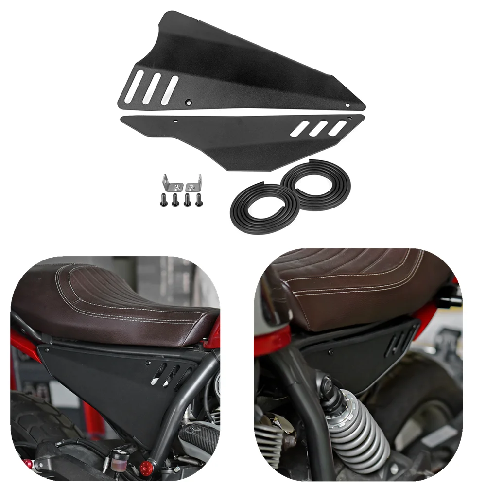Cafe Racer Motorcycle Accessories Side Panel Mid Frame Cover Plate Protector Decorative covers For Ducati Scrambler 800
Cafe Racer Motorcycle Accessories Side Panel Mid Frame Cover Plate Protector Decorative covers For Ducati Scrambler 800
