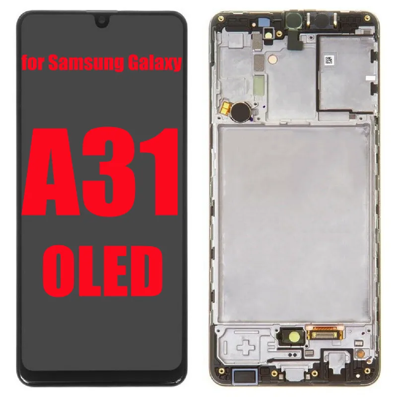 LCD screen with fingerprint touch sensor for Samsung Galaxy A31 LCD, spare part for a315f/ds a315f
LCD screen with fingerprint touch sensor for Samsung Galaxy A31 LCD, spare part for a315f/ds a315f
