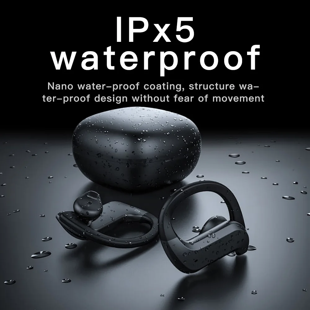 Mini Headset Wireless Bluetooth Earphones Sports Earbuds Waterproof Headphones with LED Display TWS 9D HIFI Stereo
Mini Headset Wireless Bluetooth Earphones Sports Earbuds Waterproof Headphones with LED Display TWS 9D HIFI Stereo