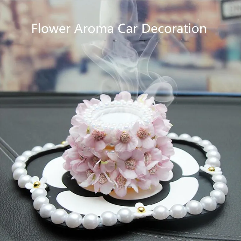 Creative Pearls Flower Car Perfume Seat Decoration New Car Gift Ladies Car Aroma Interior Ornament
Creative Pearls Flower Car Perfume Seat Decoration New Car Gift Ladies Car Aroma Interior Ornament
