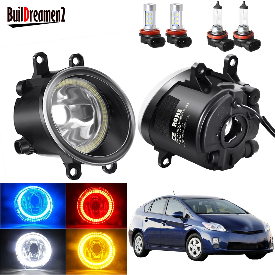 Angel Eye Fog Light Assembly For Toyota Prius 2009 2010 2011 2012 Car Front Bumper Fog Light Halo Ring Daytime Running Lamp 12V
Angel Eye Fog Light Assembly For Toyota Prius 2009 2010 2011 2012 Car Front Bumper Fog Light Halo Ring Daytime Running Lamp 12V