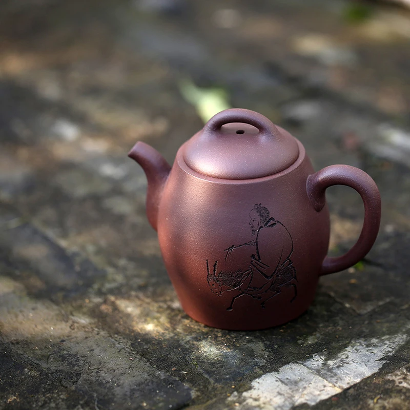 ★Hall of yixing monohydrate ores are recommended by the manual old purple clay teapot right moment draw 280 ml
★Hall of yixing monohydrate ores are recommended by the manual old purple clay teapot right moment draw 280 ml