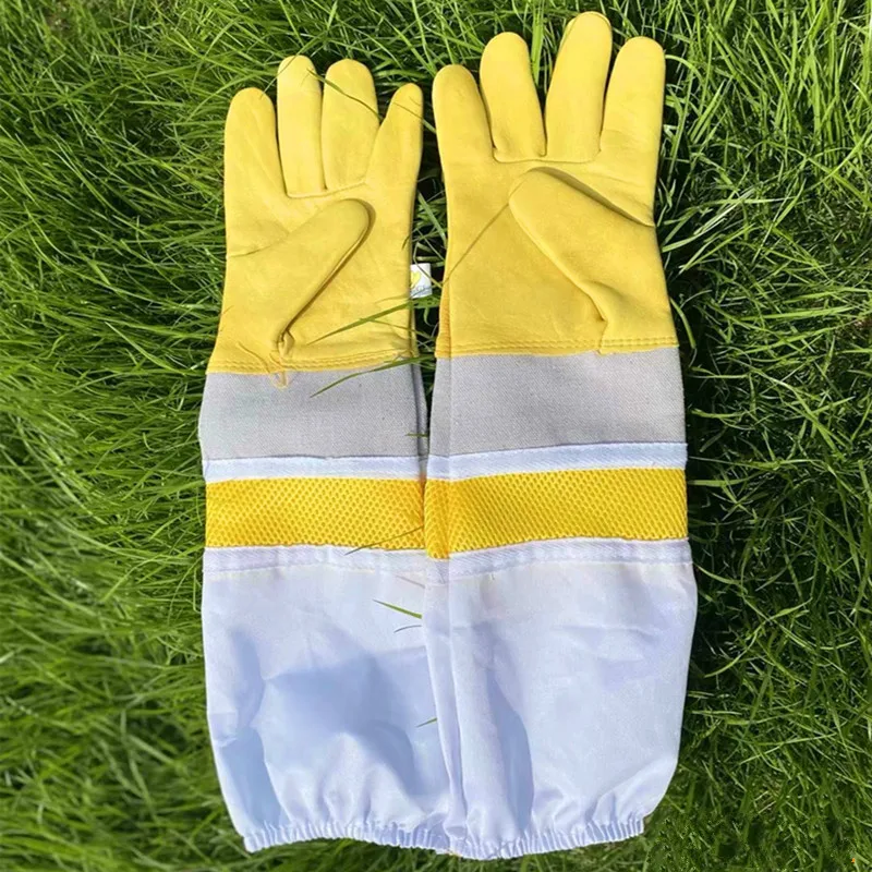 Beekeeping Tools Protective Gloves Sheepskin Gloves Yellow Canvas Medium Yellow Mesh Gloves
Beekeeping Tools Protective Gloves Sheepskin Gloves Yellow Canvas Medium Yellow Mesh Gloves