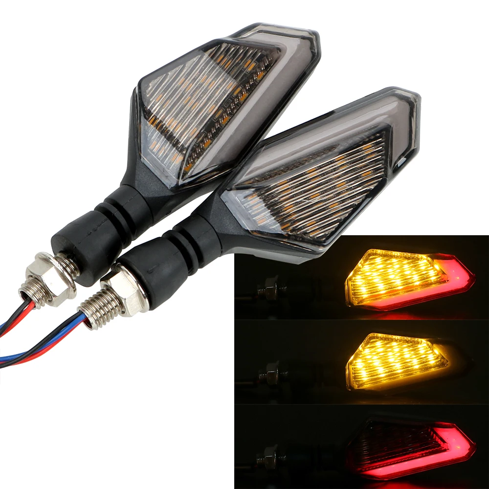 Front Rear Moto Accessories DC 12V Signal Lamp Motorbike Blinker 2Pcs/set Motorcycle LED Turn Signal Lights 
Front Rear Moto Accessories DC 12V Signal Lamp Motorbike Blinker 2Pcs/set Motorcycle LED Turn Signal Lights