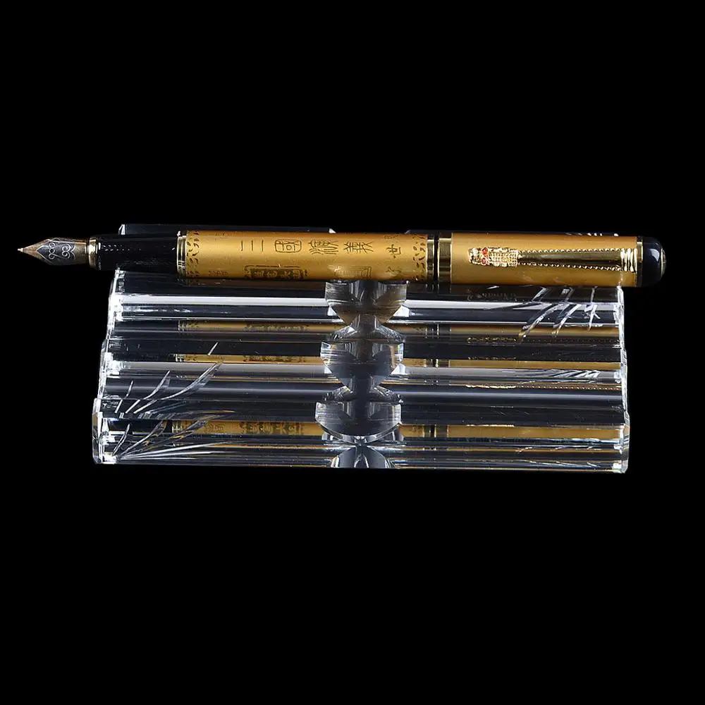 Clear Crystal Pen Holder Pen Display Stand Square Pen Display Stand Glass 6-Slot Pen Holder Rack School Office Supplies
Clear Crystal Pen Holder Pen Display Stand Square Pen Display Stand Glass 6-Slot Pen Holder Rack School Office Supplies