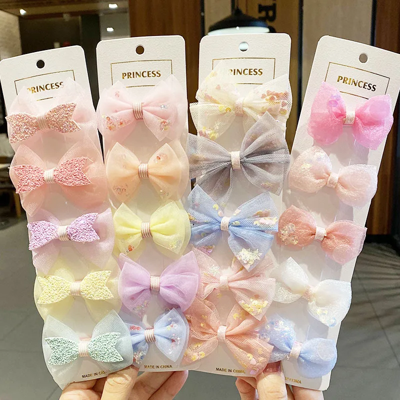 5pcs/set Organza Bow Hair Clips for Kids Cute Baby Girls Mesh Lace Hairpins Children Hair Accessories Headwear
5pcs/set Organza Bow Hair Clips for Kids Cute Baby Girls Mesh Lace Hairpins Children Hair Accessories Headwear