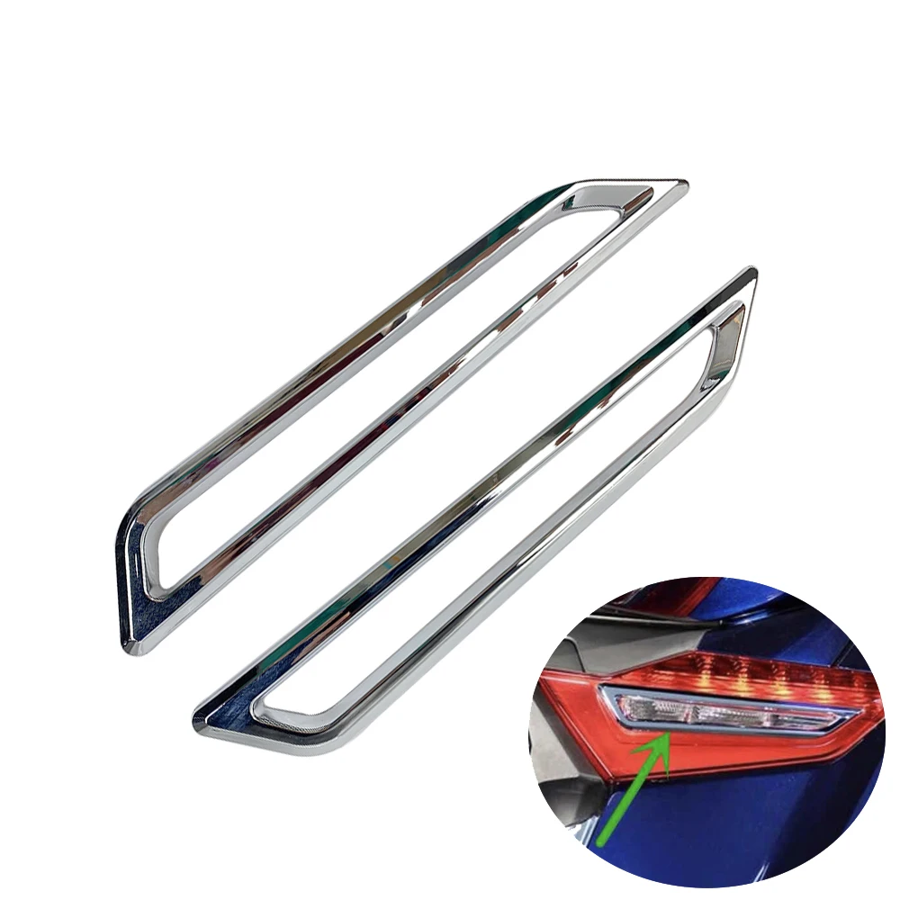 Chrome Taillight Trim case for HONDA Goldwing GL1800 2018-2020 Rear brake light decoration
Chrome Taillight Trim case for HONDA Goldwing GL1800 2018-2020 Rear brake light decoration