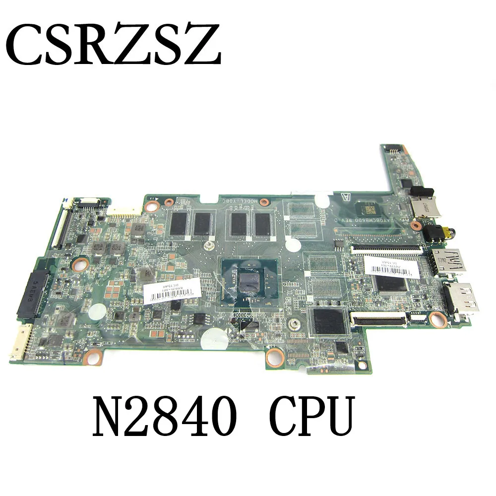 For HP Stream 13 13-C 13-C055SA Laptop Motherboard N2840 CPU 2GB RAM 792785-001 DA0Y0BMB6C0 Mainboard
For HP Stream 13 13-C 13-C055SA Laptop Motherboard N2840 CPU 2GB RAM 792785-001 DA0Y0BMB6C0 Mainboard