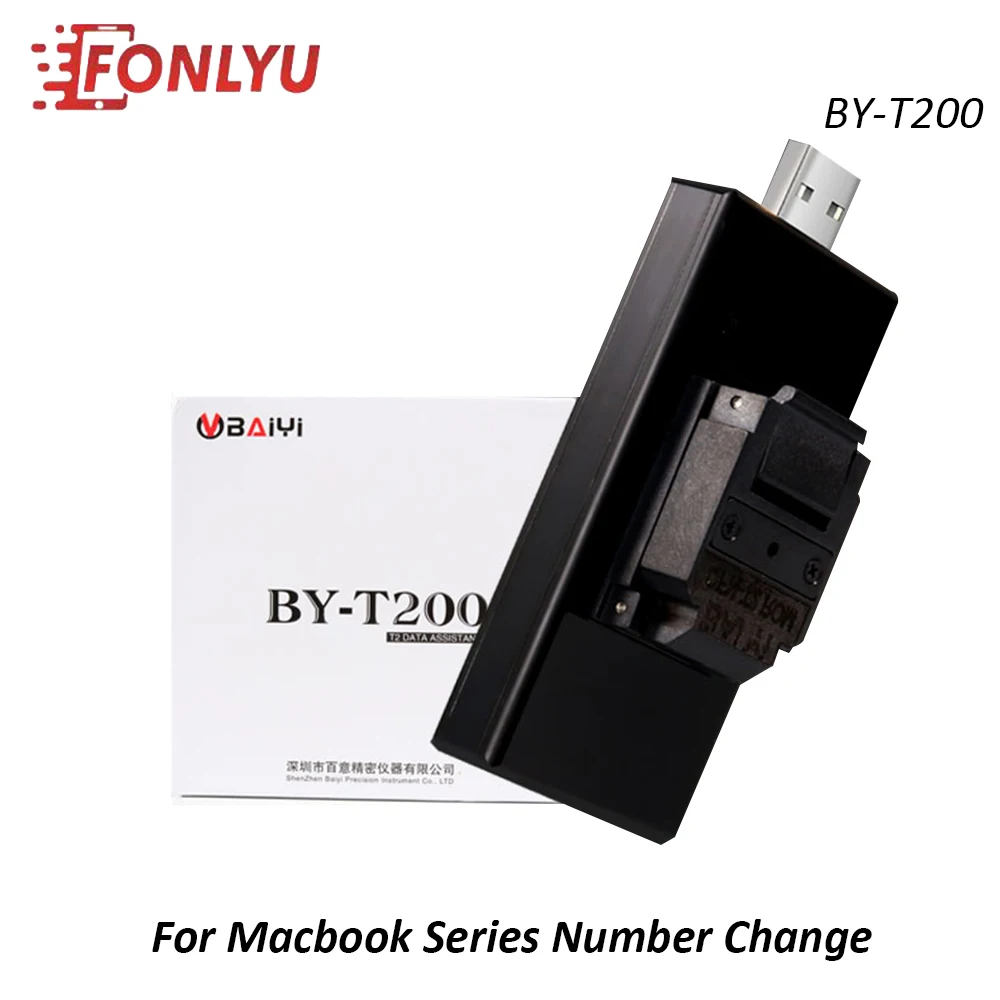 BY-T200 For Macbook T2 Chip Data Assistant T2 Data Read&Write Backup Change Modify IMEI Series Number For Mac From 2018 To 2020
BY-T200 For Macbook T2 Chip Data Assistant T2 Data Read&Write Backup Change Modify IMEI Series Number For Mac From 2018 To 2020