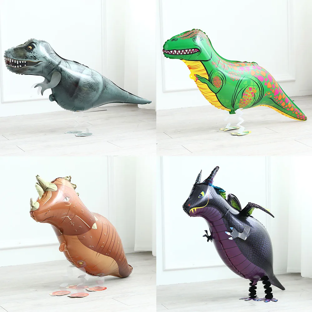 Stand Walking Dinosaur Balloons Dinosaur Theme Party Supplies Kids Birthdays Decoration Jungle Dinosaur foil Globos Baby Shower
Stand Walking Dinosaur Balloons Dinosaur Theme Party Supplies Kids Birthdays Decoration Jungle Dinosaur foil Globos Baby Shower
