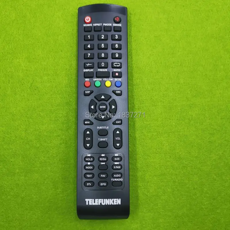 Оригинальный пульт дистанционного управления для TELEFUNKEN DYON Live 24C ENTER 20/40 PRO DYON Enter 42 PRO DYON Enter 43 PRO BETA 26 lcd tv
Оригинальный пульт дистанционного управления для TELEFUNKEN DYON Live 24C ENTER 20/40 PRO DYON Enter 42 PRO DYON Enter 43 PRO BETA 26 lcd tv