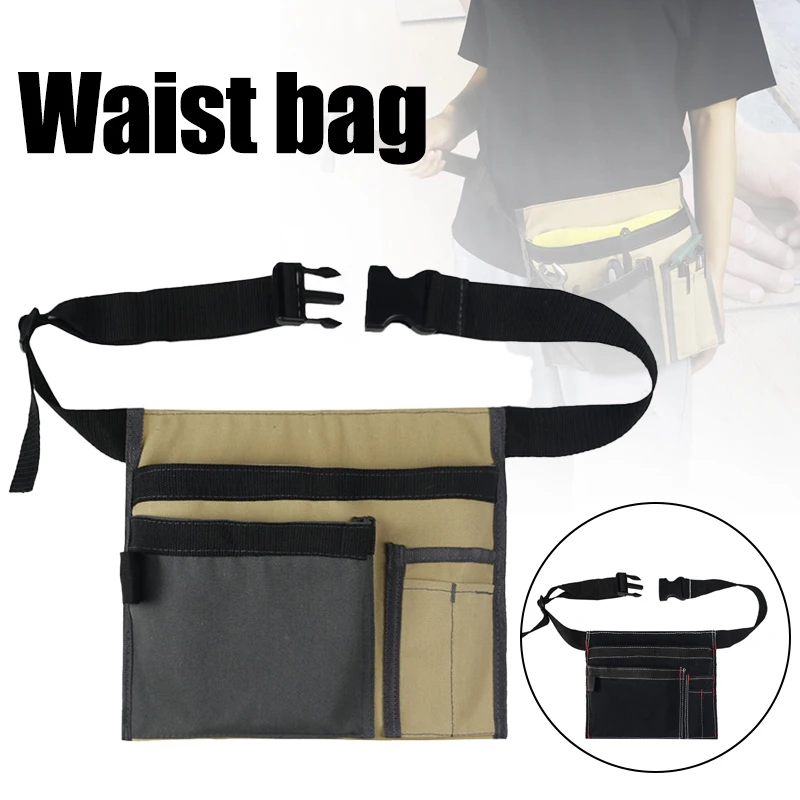 Multi-pocket Square Tool Belt Bag, Portable, Adjustable, Canvas, Storage Bag for Carpentering Gardening, Outdoor Tools
Multi-pocket Square Tool Belt Bag, Portable, Adjustable, Canvas, Storage Bag for Carpentering Gardening, Outdoor Tools