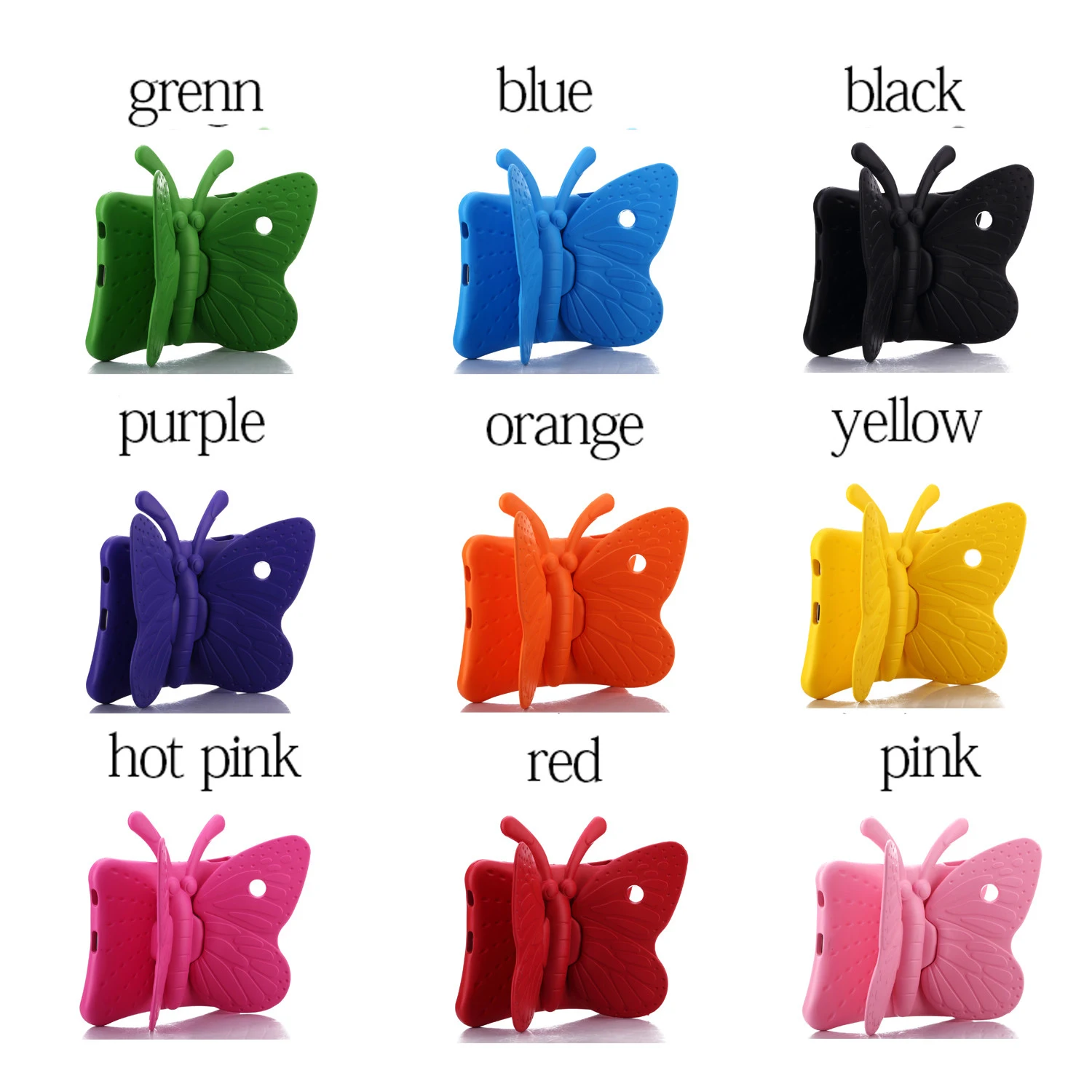 Butterfly Kids Cover Holder for ipad 2 3 4 Air /Air 2 / ipad 9.7pro 9.7 para shell for ipad 2017 2018 Coque Stand EVA Case
Butterfly Kids Cover Holder for ipad 2 3 4 Air /Air 2 / ipad 9.7pro 9.7 para shell for ipad 2017 2018 Coque Stand EVA Case