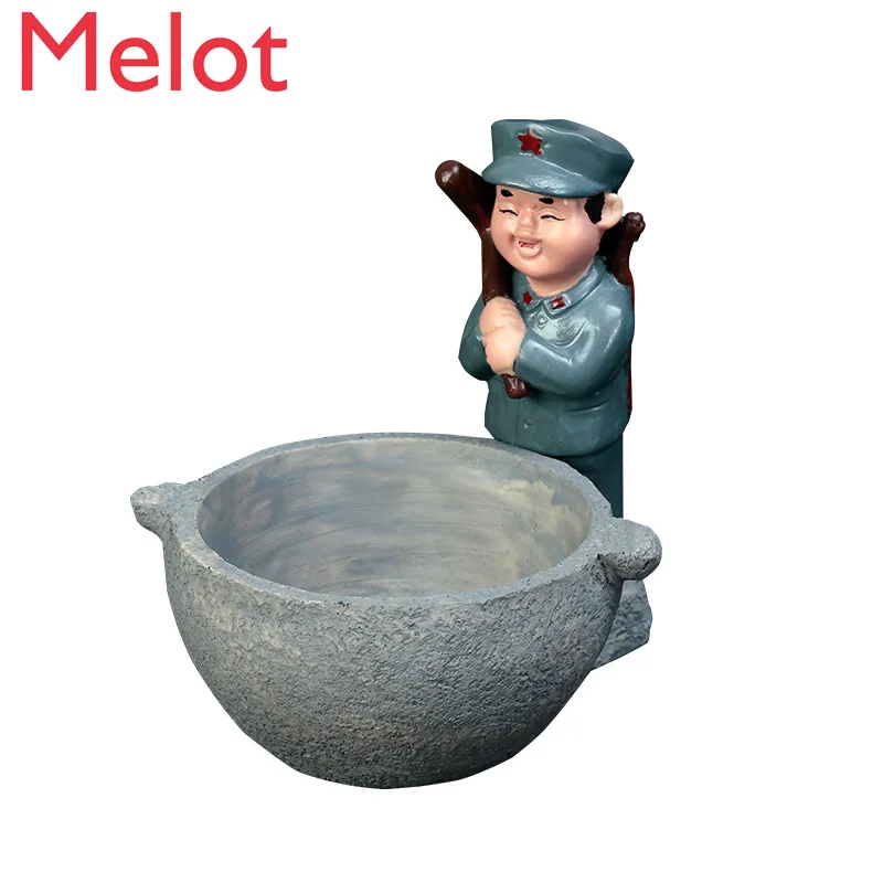 Military Theme Restaurant Hotel Special Tableware Hot Pot Restaurant Irregular Retro Artistic Cuisine Cold Dish Creative Plate
Military Theme Restaurant Hotel Special Tableware Hot Pot Restaurant Irregular Retro Artistic Cuisine Cold Dish Creative Plate