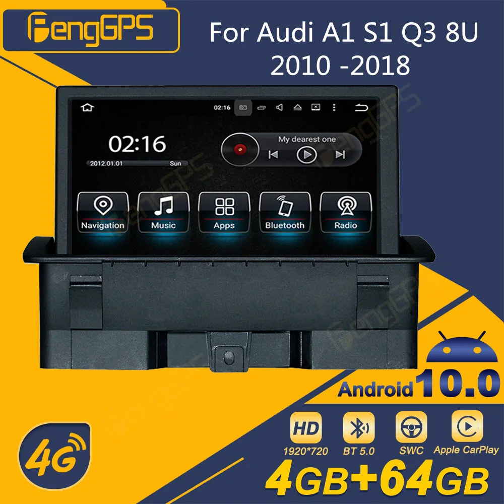 Автомагнитола для Audi A1 S1 Q3 8U 2010 -2018, Android, 2 Din, стереоприемник, Авторадио, мультимедийный DVD-плеер, головное устройство с GPS-навигацией
Автомагнитола для Audi A1 S1 Q3 8U 2010 -2018, Android, 2 Din, стереоприемник, Авторадио, мультимедийный DVD-плеер, головное устройство с GPS-навигацией