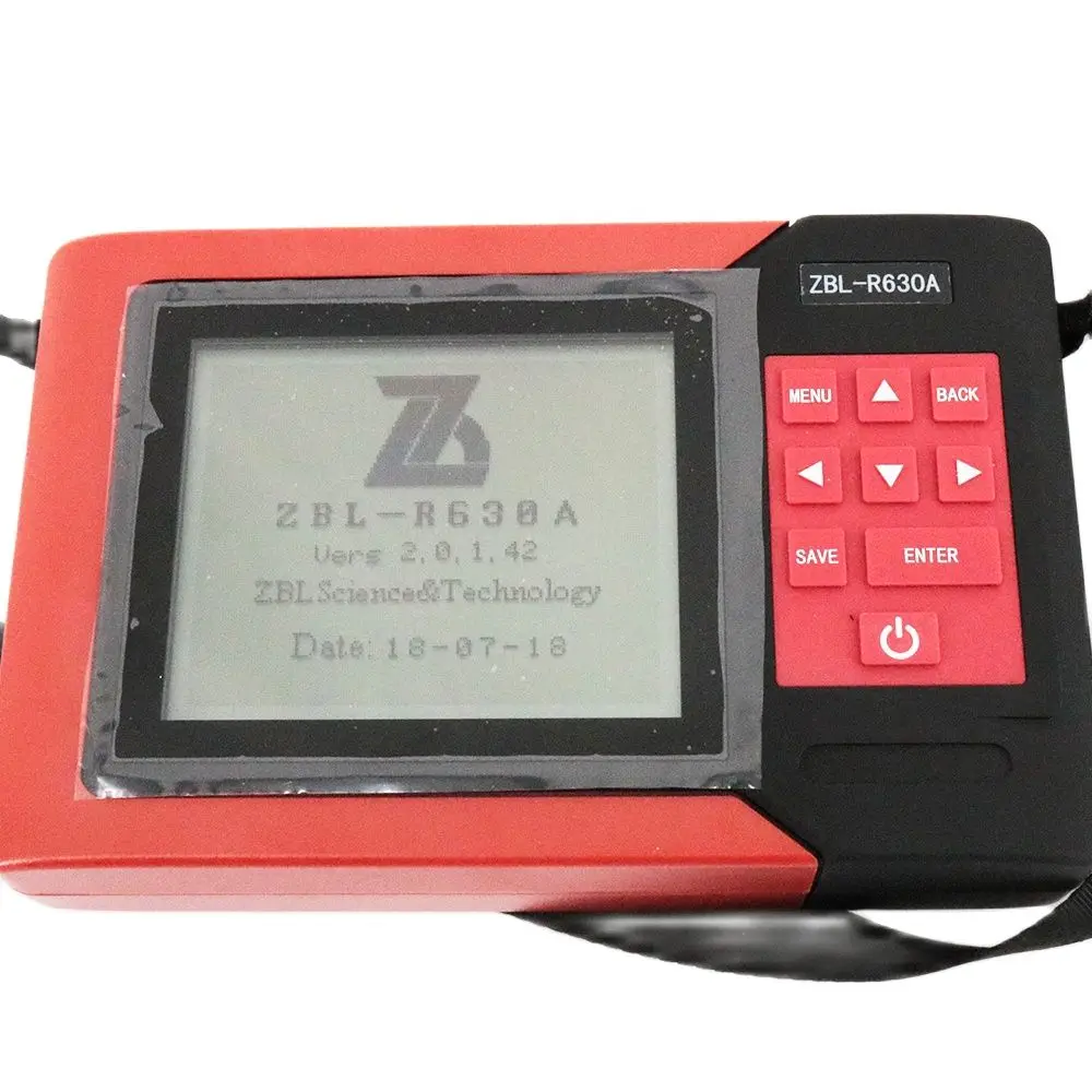 ZBL-R630A Concrete Rebar Locator Rebar Scanner Protective Layer Thickness Tester ZBLR630A 6-50mm Rebar Detector
ZBL-R630A Concrete Rebar Locator Rebar Scanner Protective Layer Thickness Tester ZBLR630A 6-50mm Rebar Detector
