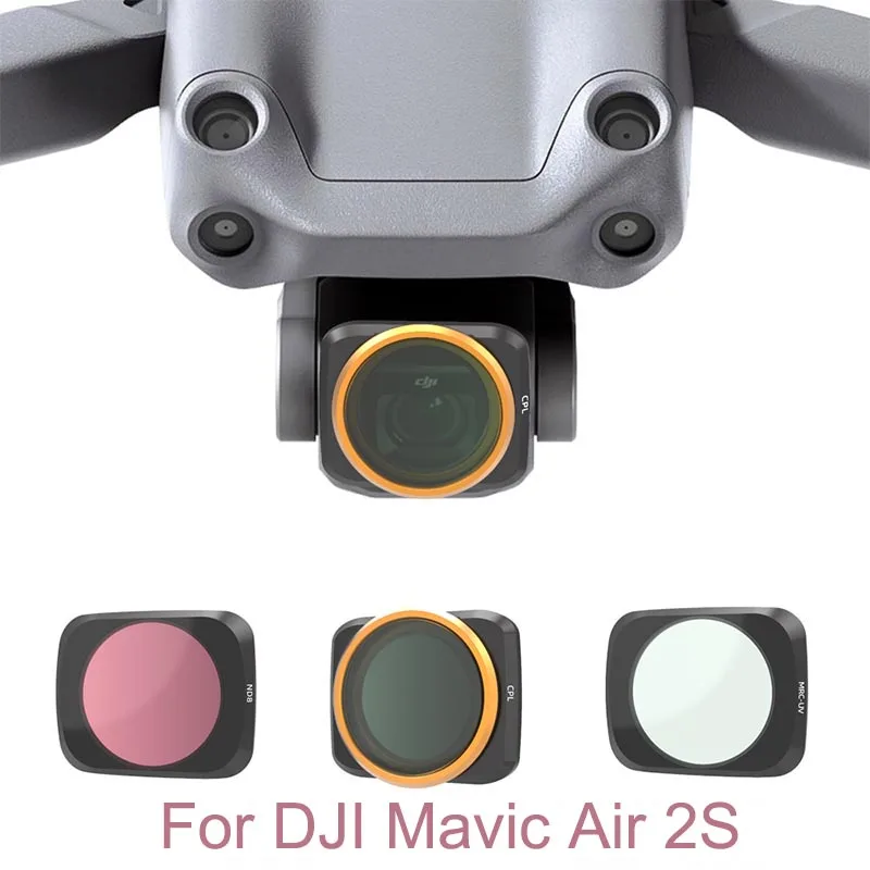 Набор профессиональных фильтров для DJI Mavic Air 2S CPL UV ND8 ND16 ND32 ND64PL/ ND Air 2S
Набор профессиональных фильтров для DJI Mavic Air 2S CPL UV ND8 ND16 ND32 ND64PL/ ND Air 2S