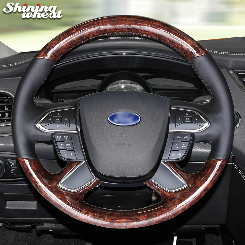 Shining wheat PU Carbon Fiber Leather Steering Wheel Cover for Ford Taurus 2015-2017
Shining wheat PU Carbon Fiber Leather Steering Wheel Cover for Ford Taurus 2015-2017