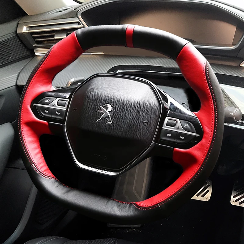 Чехол для руля Peugeot 2019, 508L, 4008, 5008, с узором из углеродного волокна
Чехол для руля Peugeot 2019, 508L, 4008, 5008, с узором из углеродного волокна