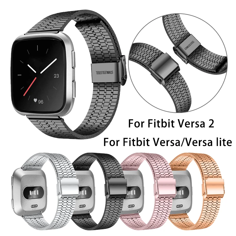 Ремешок из нержавеющей стали для смарт-часов fitbit versa 2, металлический ремешок с семи бусинами для мужчин и женщин, ремешок для смарт-часов fitbit versa / versa lite
Ремешок из нержавеющей стали для смарт-часов fitbit versa 2, металлический ремешок с семи бусинами для мужчин и женщин, ремешок для смарт-часов fitbit versa / versa lite