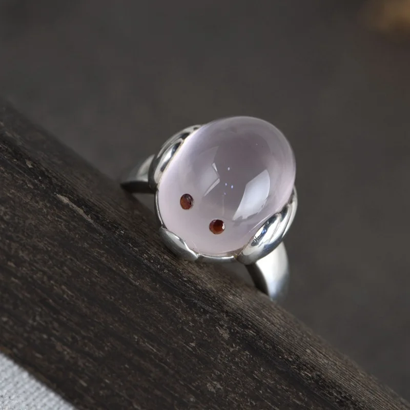 FNJ 925 Silver Ring for Women Jewelry 100% Original Pure S925 Sterling Silver Rings Wing Natural Rose Quartz
FNJ 925 Silver Ring for Women Jewelry 100% Original Pure S925 Sterling Silver Rings Wing Natural Rose Quartz