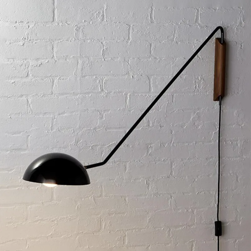 Nordic Italian Coppor Wall-Light Fixture Gold Black Rotary Long Pole Wall Lamps Bedroom Living Room LED Wall Sconce
Nordic Italian Coppor Wall-Light Fixture Gold Black Rotary Long Pole Wall Lamps Bedroom Living Room LED Wall Sconce