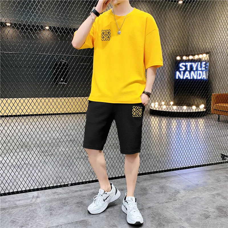 2020 Men's Tracksuits Summer Sports Suits Running Casual Sportswear Suit Men and Women Couples Wear Simple Trend
2020 Men's Tracksuits Summer Sports Suits Running Casual Sportswear Suit Men and Women Couples Wear Simple Trend