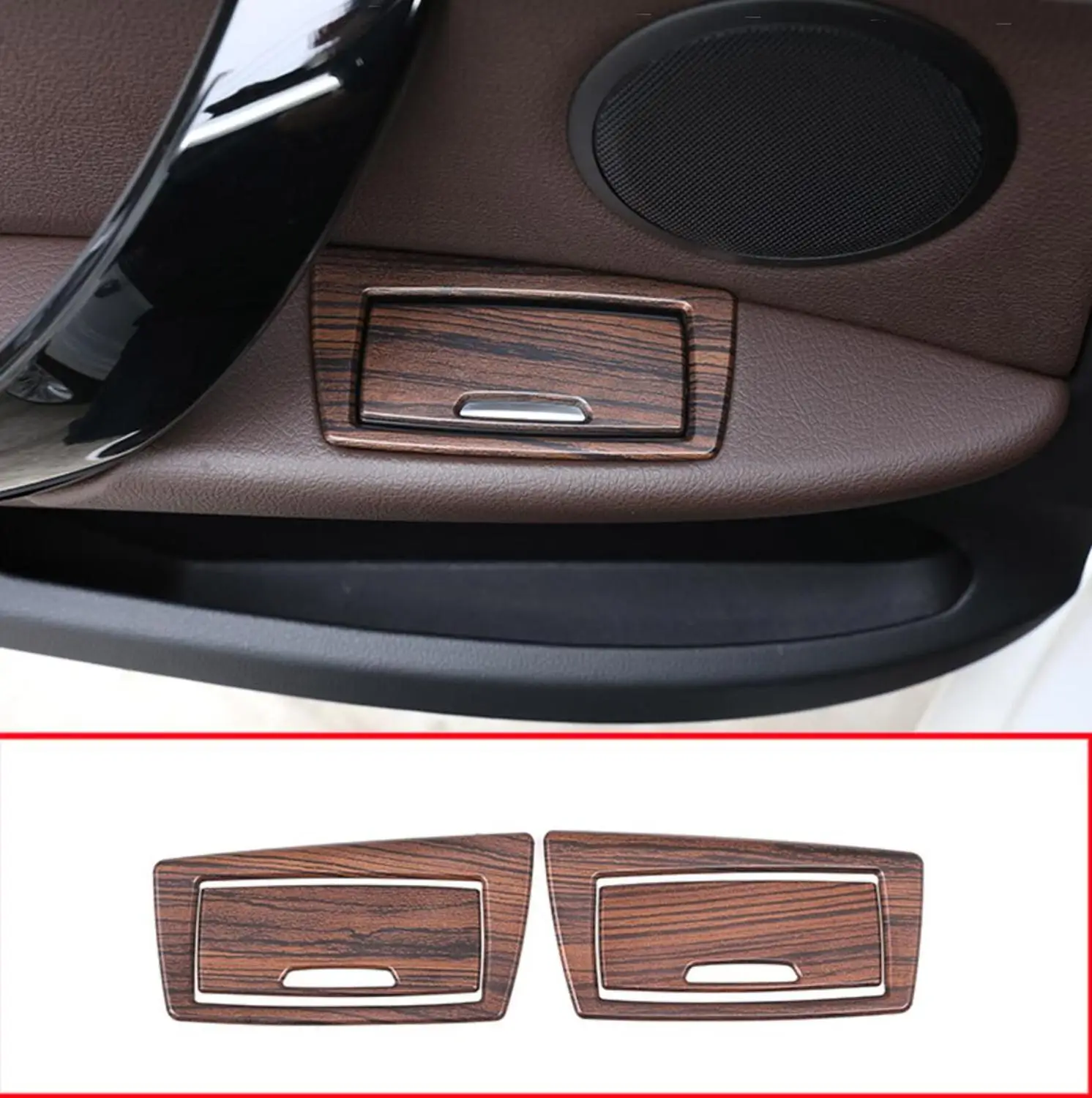 car accessories Pine Wood Grain ABS Chrome Rear Door Ashtray Decorative Frame Trim For BMW X1 F48 2016-2019 Car Accessories4
car accessories Pine Wood Grain ABS Chrome Rear Door Ashtray Decorative Frame Trim For BMW X1 F48 2016-2019 Car Accessories4
