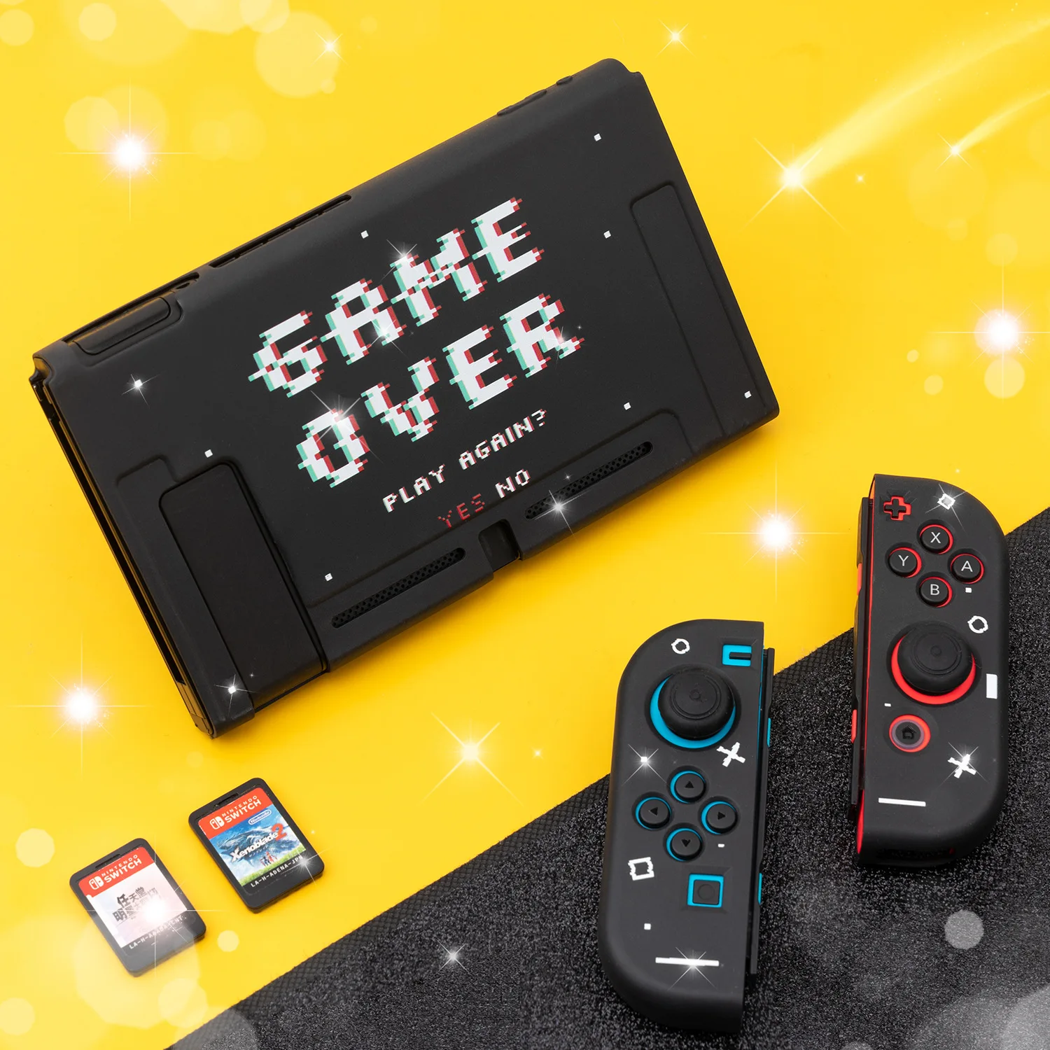 Black Retro Nintendo Switch Cover Case For Boy Kawaii Dockable Hard PC Protective Shell For Nintendo Switch Controller Joy-Con
Black Retro Nintendo Switch Cover Case For Boy Kawaii Dockable Hard PC Protective Shell For Nintendo Switch Controller Joy-Con