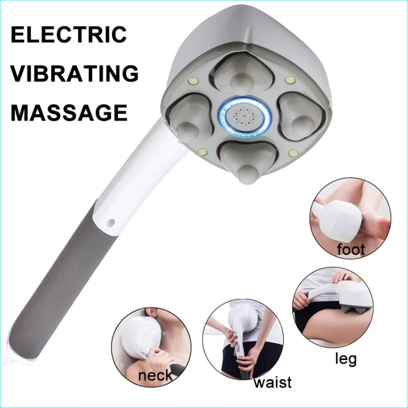 New Multifunction Anion Cervical 4 Massage Heads Electric Body Massage Hammer Neck Shoulder Waist Leg Arm massager
New Multifunction Anion Cervical 4 Massage Heads Electric Body Massage Hammer Neck Shoulder Waist Leg Arm massager