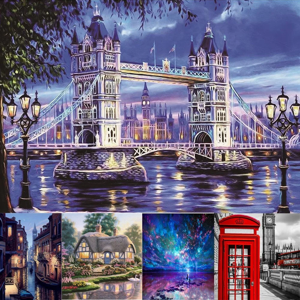 13 Kinds / New DIY 5D London Landscape Full Round Diamond Painting Cross Stitch Diamond Embroidery Mosaic Home Decoration
13 Kinds / New DIY 5D London Landscape Full Round Diamond Painting Cross Stitch Diamond Embroidery Mosaic Home Decoration