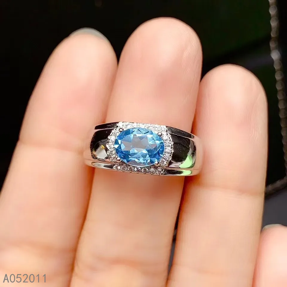 KJJEAXCMY fine jewelry natural blue topaz 925 sterling silver vintage new women men gemstone ring support test hot selling
KJJEAXCMY fine jewelry natural blue topaz 925 sterling silver vintage new women men gemstone ring support test hot selling