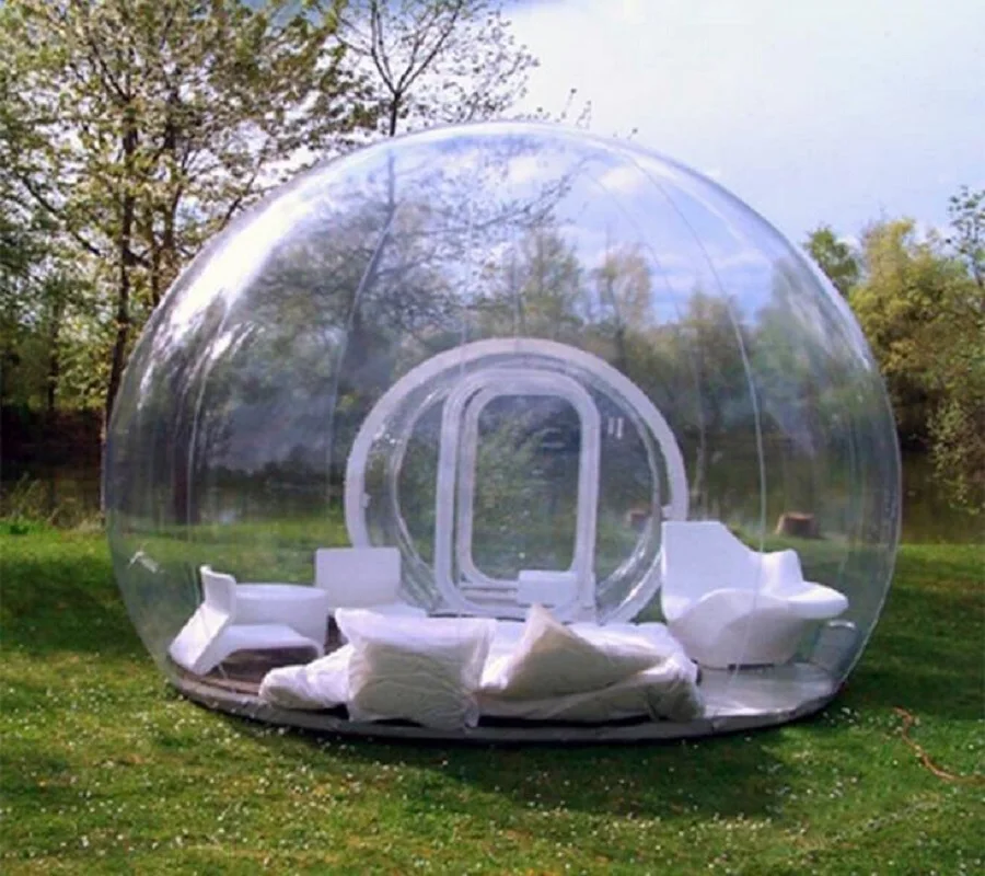 Free Shipping Inflatable Transparent Bubble Tent With Tunnel For Camping High Quality Outdoor Tarvel Clear Dome Tent
Free Shipping Inflatable Transparent Bubble Tent With Tunnel For Camping High Quality Outdoor Tarvel Clear Dome Tent