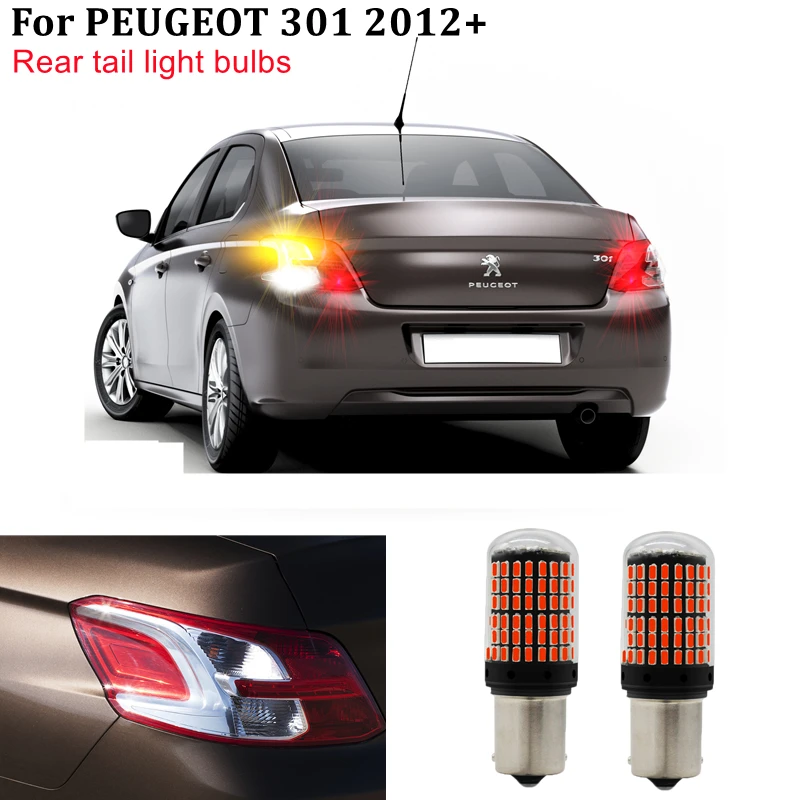 Car Canbus LED Tail Light For Peugeot 301 2012+ Stop brake Rear Turn signal indicator Reverse backup parking tail bulbs kit
Car Canbus LED Tail Light For Peugeot 301 2012+ Stop brake Rear Turn signal indicator Reverse backup parking tail bulbs kit