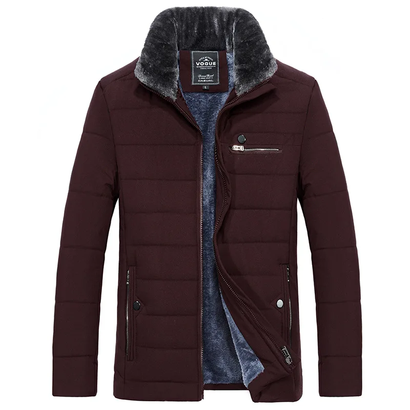 2019 Winter Men Cotton Jacket Middle Aged Plus Velvet Thickened Daddy Business Outerwear Classic Fashion Standing Collar Clothes
2019 Winter Men Cotton Jacket Middle Aged Plus Velvet Thickened Daddy Business Outerwear Classic Fashion Standing Collar Clothes
